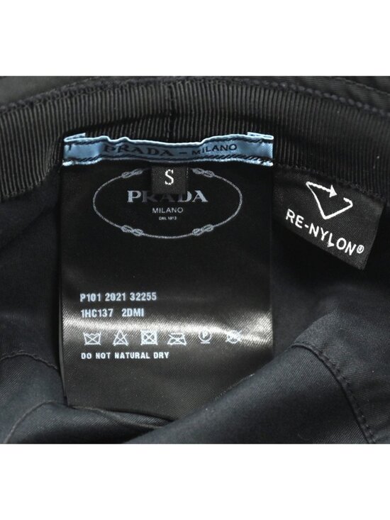 Prada Re-Nylon Bucket Hat in Black